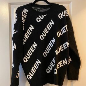 Forever 21 QUEEN sweater